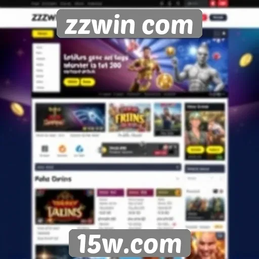 Avaliação do design do site zzwin com
